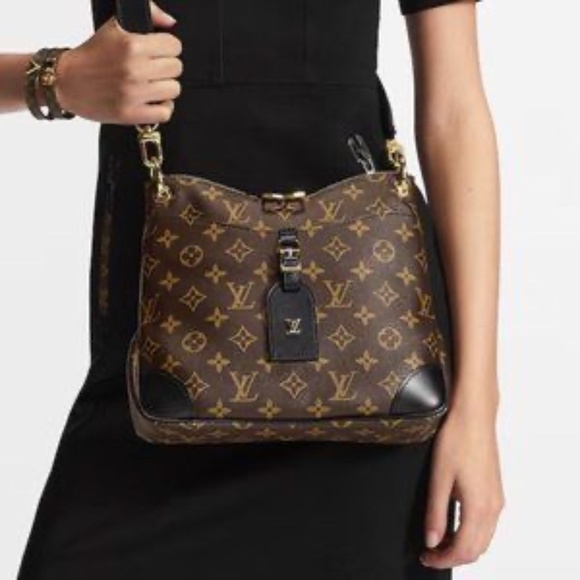 Louis Vuitton Handbags - Louis Vuitton | Odeon NM Handbag Monogram Canvas PM Crossbody | Black